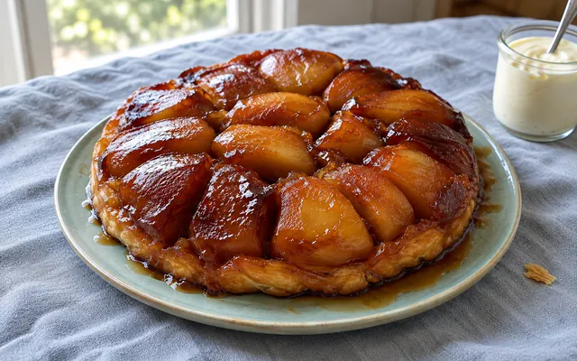 A tarte Tatin